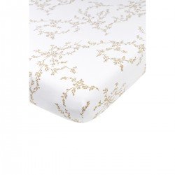 SABANA BAJERA AJUST.COLECHO 50x90 CM ME-BRANCHES SAND