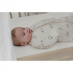 COCOON SWADDLE BAG TOG 0.3 70 CM ME-PENGUIN SAND