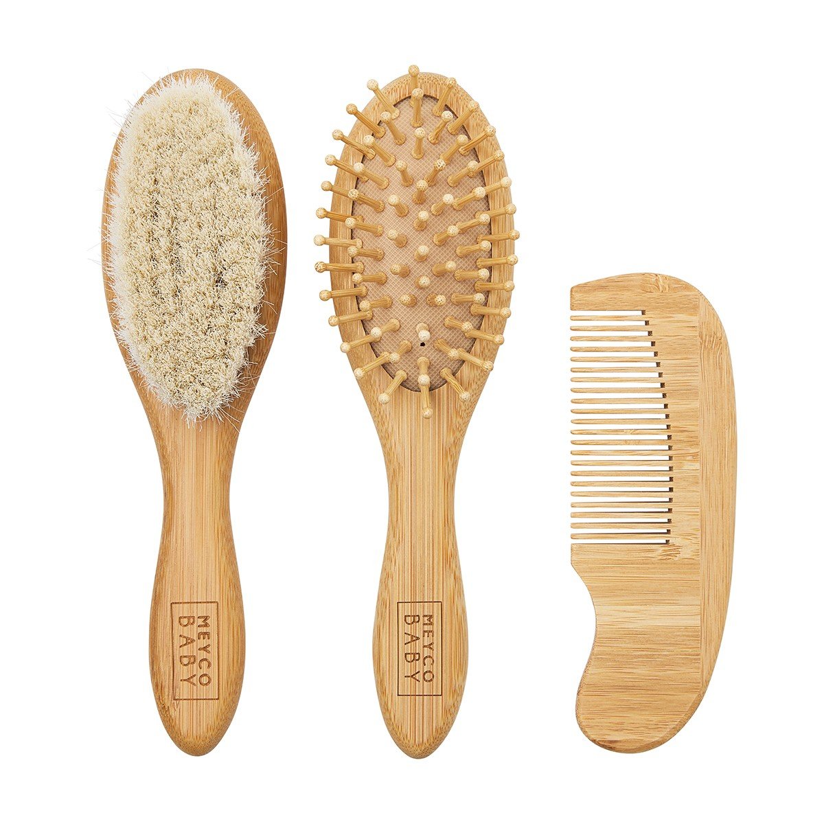 SET 3PCS.CEPILLO-PEINE...