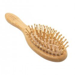 SET 3PCS.CEPILLO-PEINE BAMBÚ N ME-UNI NATURAL ..