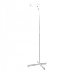 DOSEL METAL EXTENSIBLE CUNA 38x180 CM LISO E BLANCO