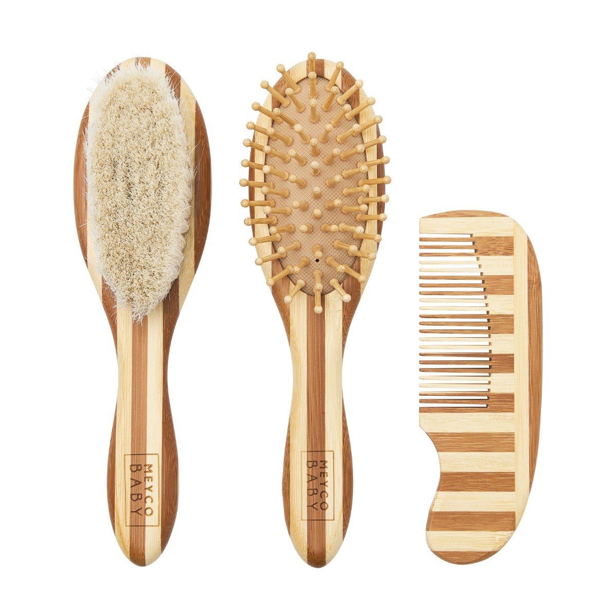 SET 3PCS.BRUSH-COMB...