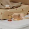 SET 3PCS.CEPILLO-PEINE BAMBÚ N ME-UNI S.NATURAL/WALNUT ..