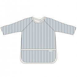 BABERO PU CON MANGAS 9-18m ME-FAT STRIPE JEANS BLUE