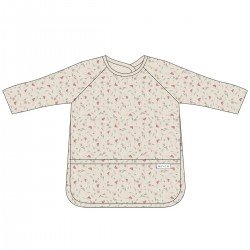 PU BIB WITH SLEEVES 9-18m ME-FLOWER MULTICOLOUR