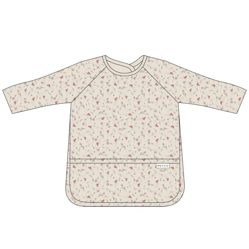 BABERO PU CON MANGAS 9-18m ME-FLOWER MULTICOLOUR