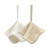 PACIFIER CLOTH P.W.MUSLIN 2 PK .. ME-UNI NATUREL/S.SAND