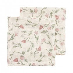 PACK 2 TOALLAS FACIALES 30x30 CM ME-FLOWER MULTICOLOUR