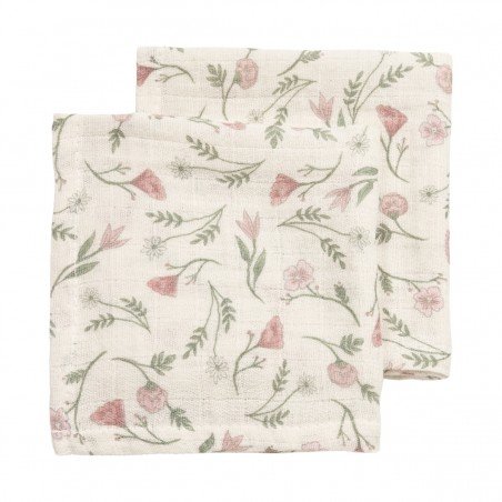 PACK 2 TOALLAS FACIALES 30x30 CM ME-FLOWER MULTICOLOUR