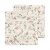 PACK 2 TOALLAS FACIALES 30x30 CM ME-FLOWER MULTICOLOUR