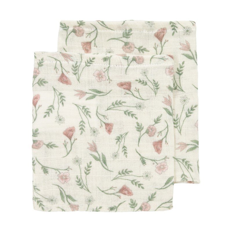 PACK 2 TOALLITAS MUS.LAVADA 20x17 CM ME-FLOWER MULTICOLOUR
