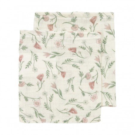 PACK 2 TOALLITAS MUS.LAVADA 20x17 CM ME-FLOWER MULTICOLOUR