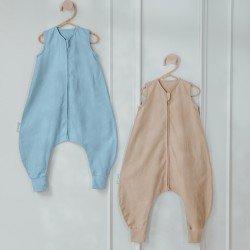 SLEEP.BAG JUMPER U.LINEN T.0.5 80 CM ME-STUDIO JEANS BLUE