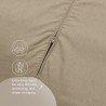SLEEP.BAG JUMPER U.LINEN T.0.5 80 CM ME-STUDIO TAUPE