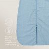 SACO DORMIR RED.S/M LINO T.0.5 70 CM ME-STUDIO JEANS BLUE