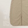 SACO DORMIR RED.S/M LINO T.0.5 60 CM ME-STUDIO TAUPE