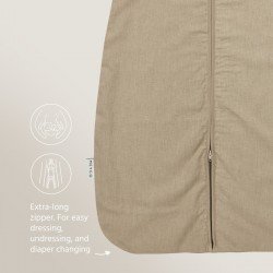 SLE.BAG ROUND UNL. LINEN T.0.5 70 CM ME-STUDIO TAUPE