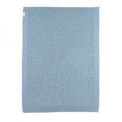 MANTA MINICUNA ALGODÓN 75x100 CM ME-RELIEF JEANS BLUE