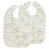 BIB W.COLLECTION TRAY 2 PACK  4-24m ME-BRANCHES SAND
