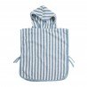 PONCHO DE BAÑO 1-3 YEARS ME-FAT STRIPE JEANS BLUE