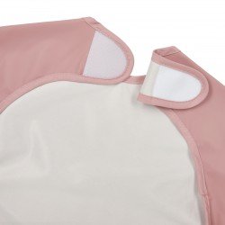 PU BIB WITH SLEEVES 6-18m ME-UNI PURPLE PINK