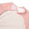 BABERO PU CON MANGAS 6-18m ME-UNI SOFT ROSE
