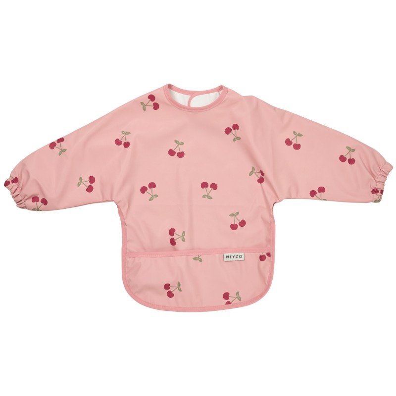 BABERO PU CON MANGAS 6-18m ME-CHERRY SOFT ROSE