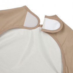 BABERO PU CON MANGAS 6-18m ME-UNI TAUPE