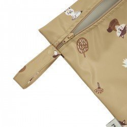 BOLSA PU ROPA MOJADA 20x30 CM ME-FOREST ANIMALS SAND