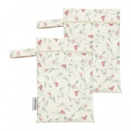 BOLSA PU ROPA MOJADA 2 PACK 20x30 CM ME-FLOWER MULTICOLOUR