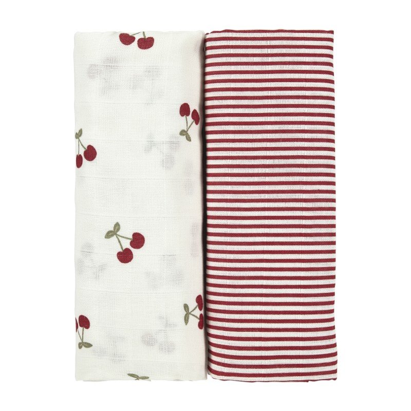 MUSLIN SWADDLES 2-PACK 120x120 CM ME-GIRLY GARDEN MULTICOLOUR