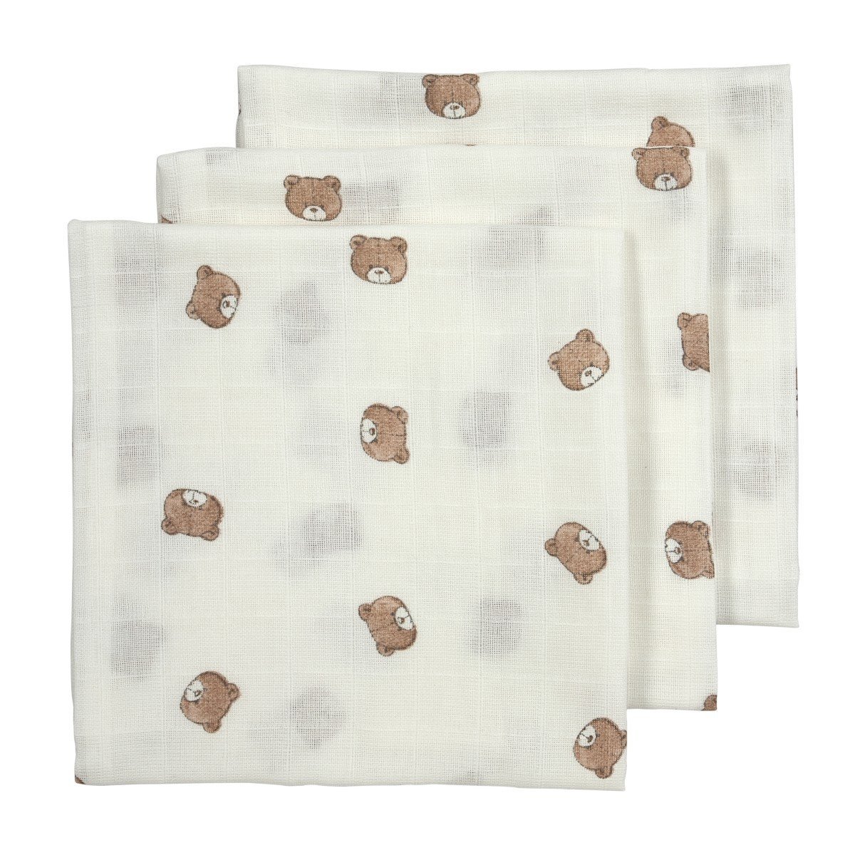 MUSLIN SQUARES 3-PACK 70x70...
