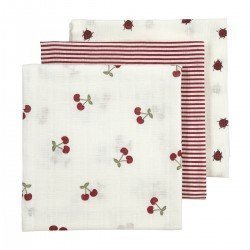 MUSELINA MEDIANA PACK DE 3 70x70 CM ME-GIRLY GARDEN MULTICOLOUR