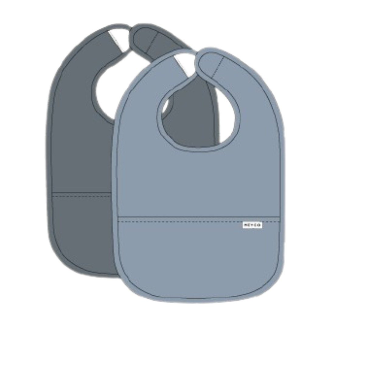 PACK 2 BABEROS CON BOLSILLO...