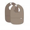 BIB W.COLLECTION TRAY 2 PACK  4-24m ME-UNI D.TAUPE/TAUPE
