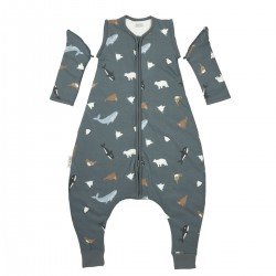 PIJAMA FORRADO C/M DESM.TOG2.5 80 CM ME-ARCTIC MULTICOLOUR