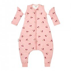 PIJAMA FORRADO C/M DESM.TOG2.5 80 CM ME-CHERRY SOFT ROSE