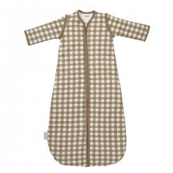 SACO DORMIR RED.C/M.DES.TOG2.5 70 CM ME-VICHY SQUARE DARK TAUPE