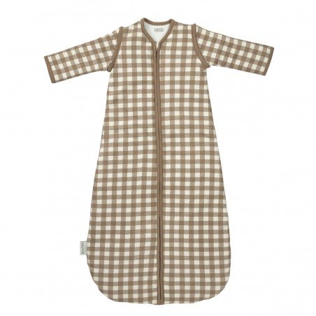SACO DORMIR RED.C/M.DES.TOG2.5 70 CM ME-VICHY SQUARE DARK TAUPE