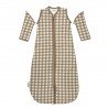 SACO DORMIR RED.C/M.DES.TOG2.5 70 CM ME-VICHY SQUARE DARK TAUPE