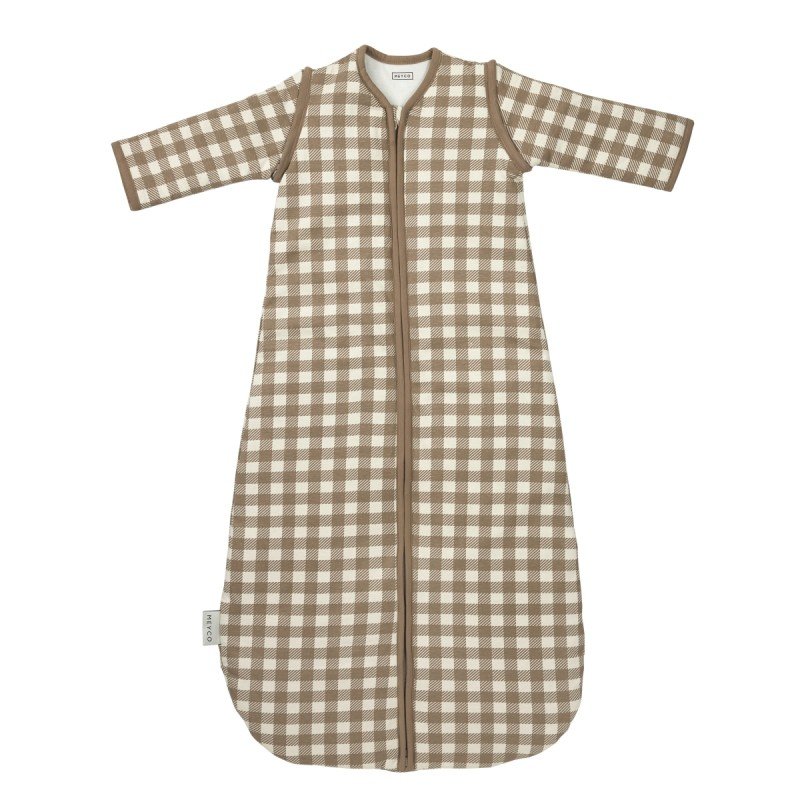 SACO DORMIR RED.C/M.DES.TOG2.5 80 CM ME-VICHY SQUARE DARK TAUPE