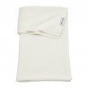COTTON BLANKET CRIB 75x100 CM ME-RELIEF OFF WHITE