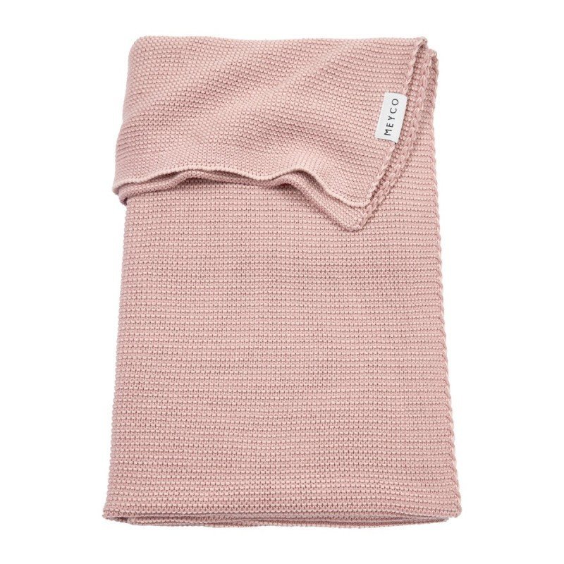 MANTA MINICUNA ALGODÓN 75x100 CM ME-STRIPE P.PINK/S.PINK