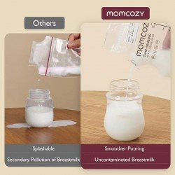 SPOUT BREASTMILK STORAGE BAGS B2 120 UDS. CLEAR