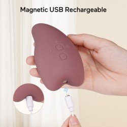 WARM+VIBRA LACTATION MASSAGER LM008 UNICO MAROON