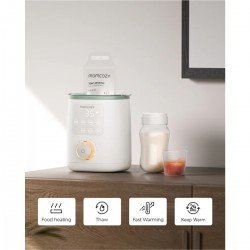 CALENTADOR ANALOG.LECHE-AGUA MW002 UNICO BCO/VERDE