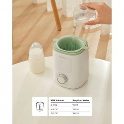CALENTADOR ANALOG.LECHE-AGUA MW002 UNICO BCO/VERDE