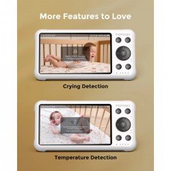 SMART BABY MONITOR BM04 UNICO WHITE