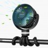 USB-HANDHELD FAN FOR TRAVEL PF001 UNICO BLACK