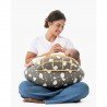 ALMOHADA LACTANCIA FORMA U NP001 46x46x15 CM GRIS